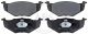 Гальмівні колодки комплект VW GOLF, SEAT CORDOBA, SEAT IBIZA, A.B.S. (37092)