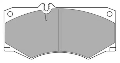Комплект тормозных колодок VW LT, MB G-CLASS, MB T1/TN, FREMAX (FBP0315)
