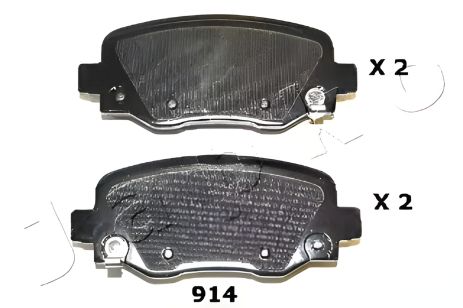 Комплект гальмівних колодок JAPKO для JEEP CHEROKEE (51914)