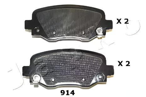 Комплект гальмівних колодок JAPKO для JEEP CHEROKEE (51914)