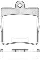 Гальмівних колодок комплект SLK MB, CLC-CLASS MB, CLK MB, REMSA (067810)