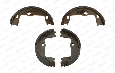 Комплект колодок гальма стоянки для CHEVROLET VECTRA, ALFA ROMEO, SAAB 9-5, FERODO (FSB227)
