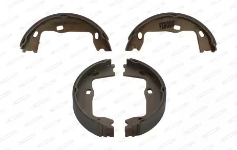 Комплект колодок гальма стоянки для CHEVROLET VECTRA, ALFA ROMEO, SAAB 9-5, FERODO (FSB227)