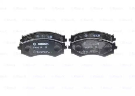 Комплект гальмівних колодок NISSAN MAXIMA, NISSAN 200, BOSCH (0986461139)