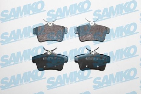 Комплект тормозных колодок DS (CAPSA), CITROËN C4, PEUGEOT RCZ, SAMKO (5SP1567)