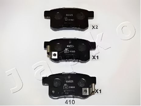 Комплект тормозных колодок для HONDA ACCORD, JAPKO (51410) Комплект тормозных колодок для HONDA ACCORD, JAPKO (51410)