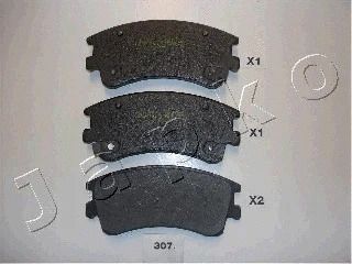 Mazda 6, Japko Brake Pads (50307)