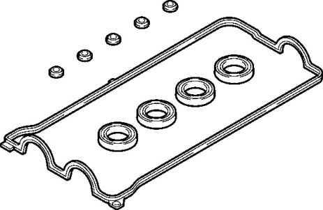 Комплект прокладок кришки ГБЦ TOYOTA COROLLA, TOYOTA SPRINTER, TOYOTA CORSA, ELRING (389310)