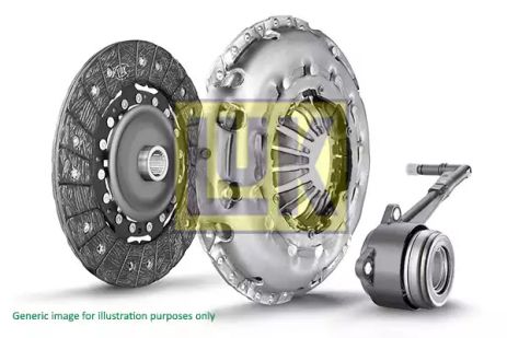 Комплект зчеплення OPEL ZAFIRA, OPEL ASTRA, OPEL VECTRA, LUK (624322633)