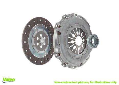 Комплект зчеплення SKODA YETI, SEAT LEON, AUDI A3, VW Caddy III/IV/T5/T6, VALEO (826729)