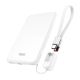 Повербанк Hoco J140 5000mAh PD 20W + кабель Type-C white