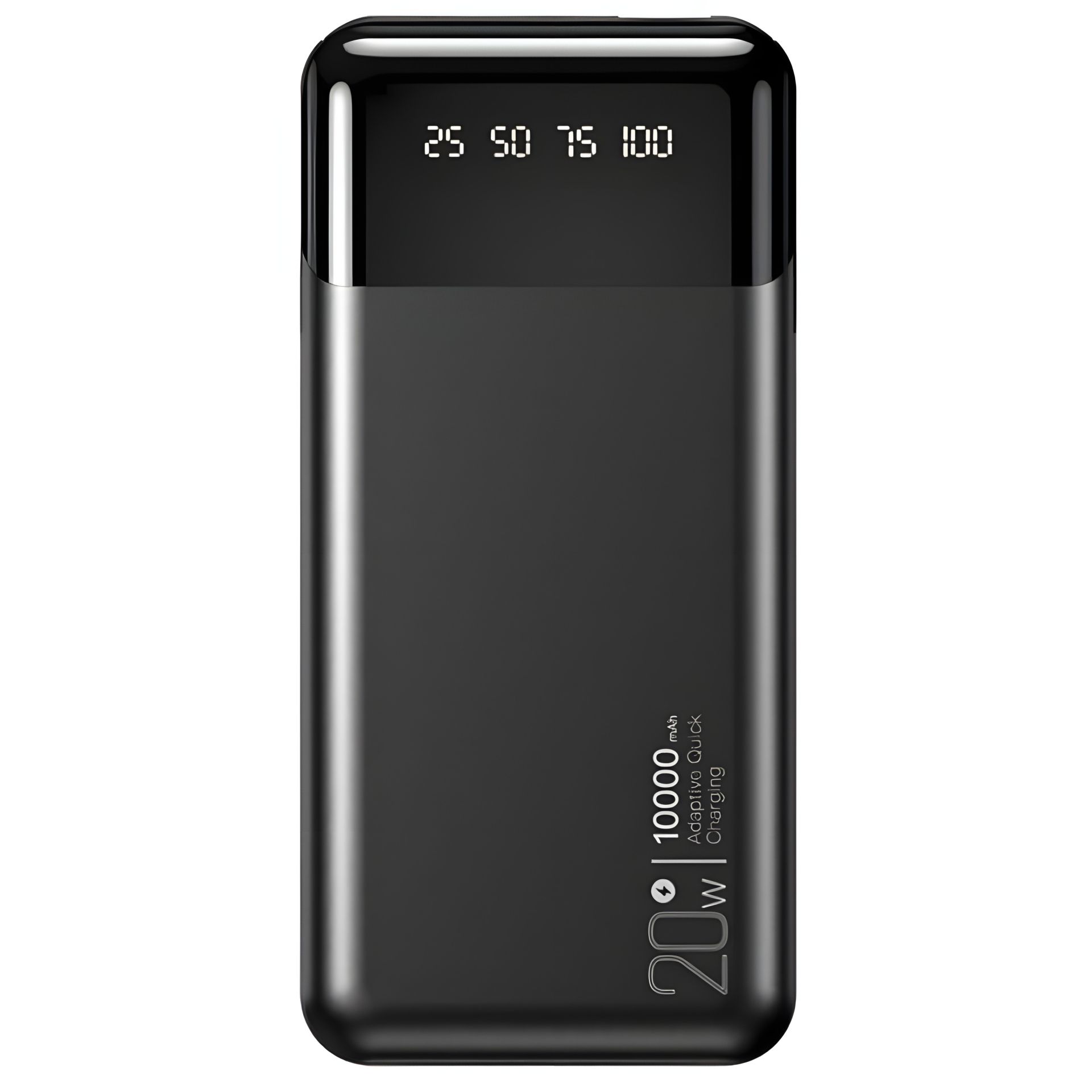 Повербанк XO PR191 PD20W/QC18W digital light display 10000 mAh Чорний Повербанк XO PR191 PD20W/QC18W digital light display 10000 mAh Чорний
