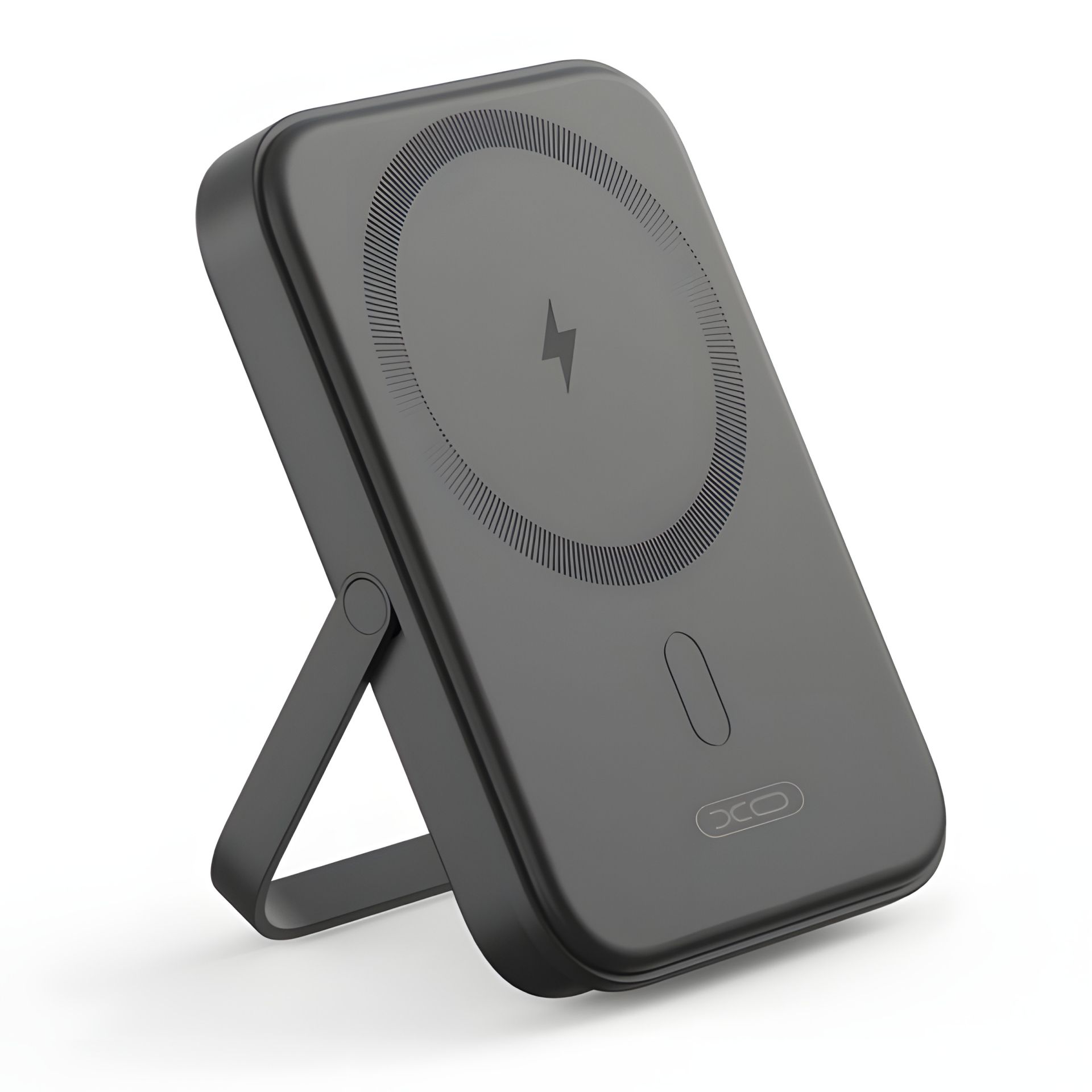 Повербанк XO PR242 PD20W Magnetic wireless 15W Type-C with U-shaped holder 5000mAh Чорний Повербанк XO PR242 PD20W Magnetic wireless 15W Type-C with U-shaped holder 5000mAh Чорний