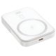 Повербанк XO PR242 PD20W Magnetic wireless 15W Type-C with U-shaped holder 5000mAh Белый