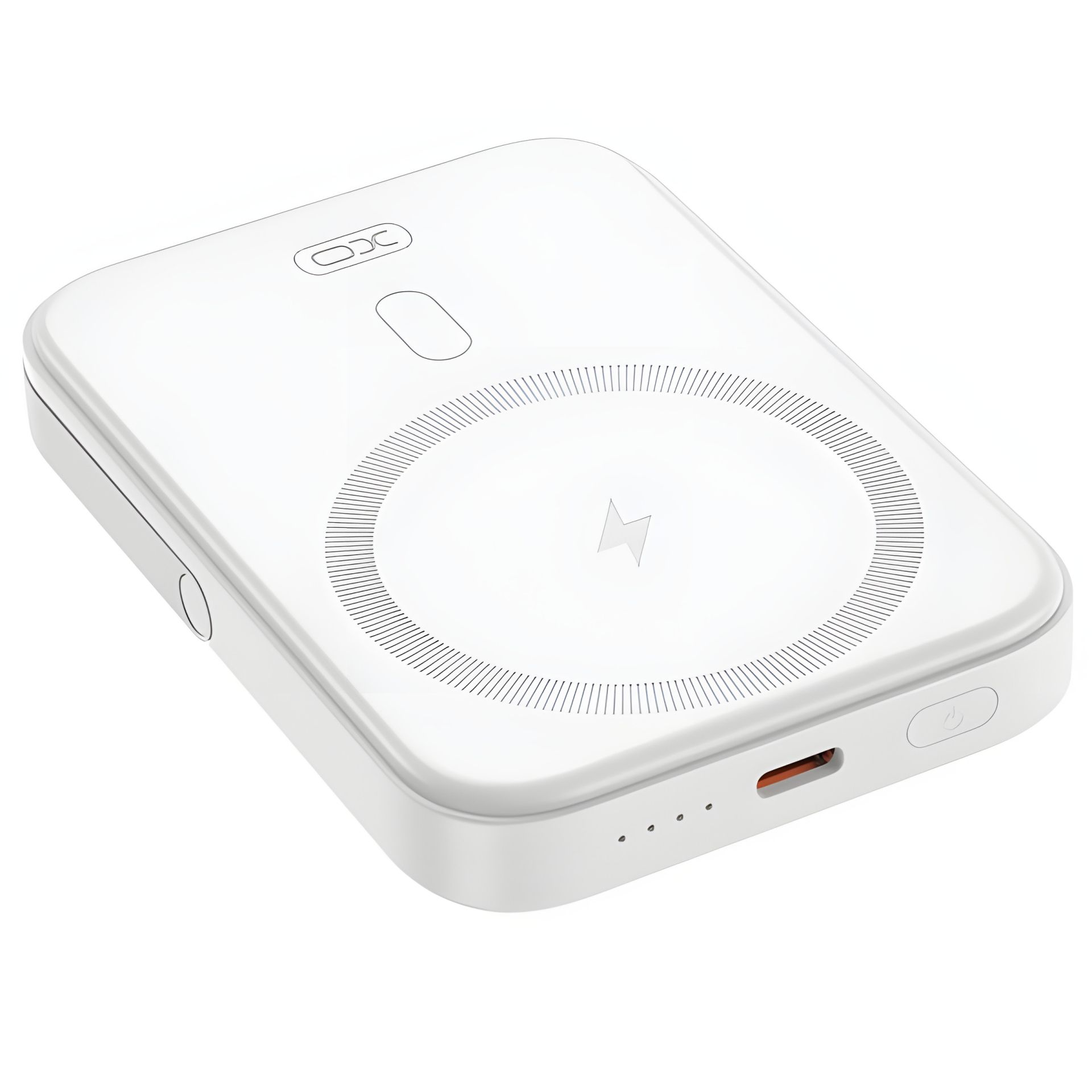 Повербанк XO PR242 PD20W Magnetic wireless 15W Type-C with U-shaped holder 5000mAh Білий Повербанк XO PR242 PD20W Magnetic wireless 15W Type-C with U-shaped holder 5000mAh Білий