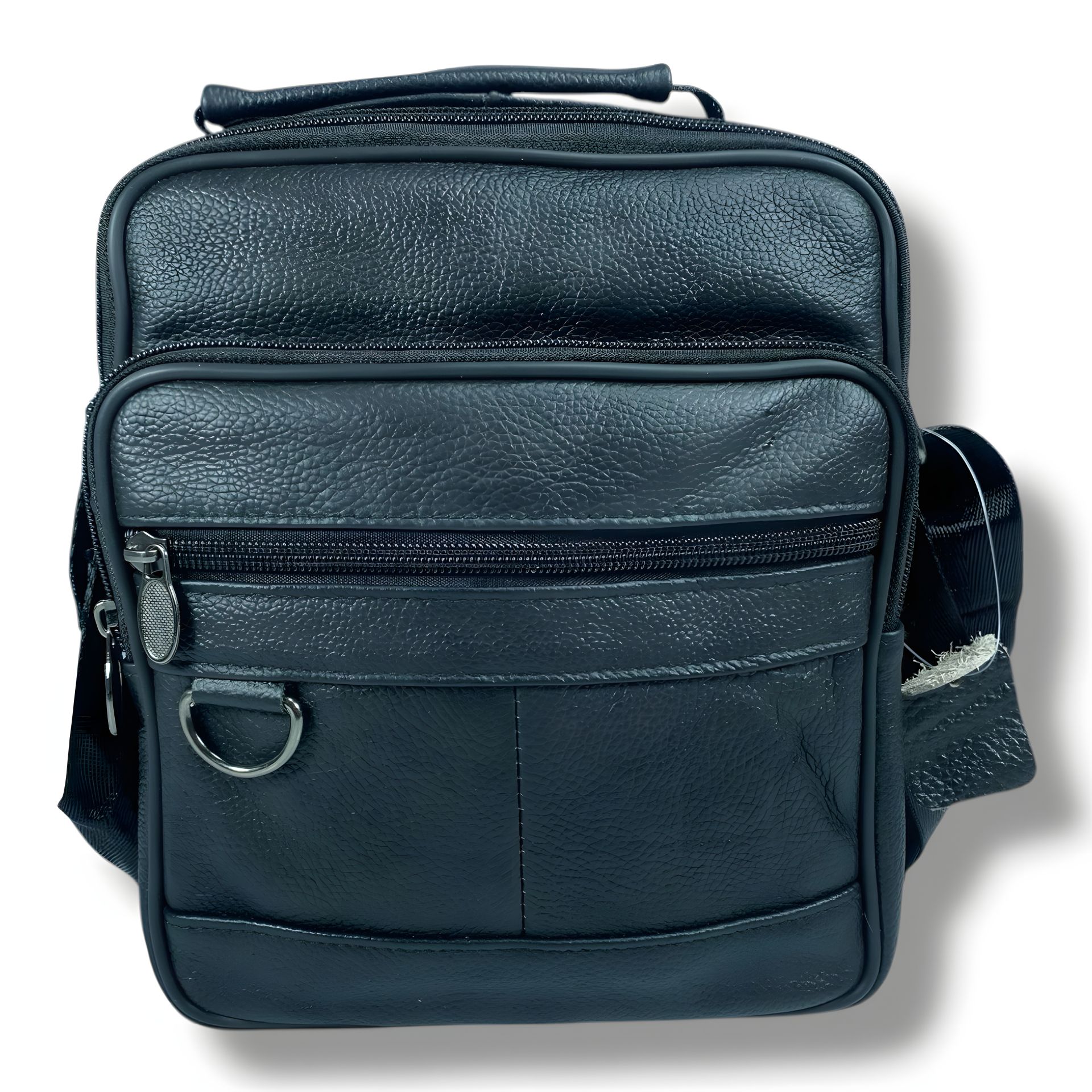 Черная универсальная мужская сумка через плечо Черная универсальная мужская сумка через плечо