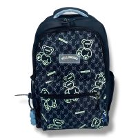 Черный водоотталкивающий школьный рюкзак для старшеклассниц Черный водоотталкивающий школьный рюкзак для старшеклассниц