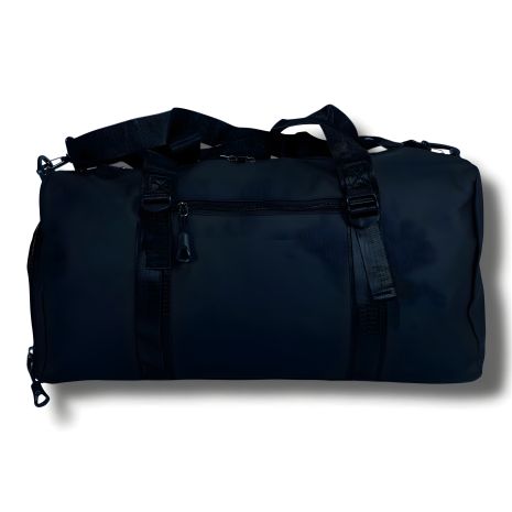 Дорожня сумка з кріпленням для каримата чорного кольору