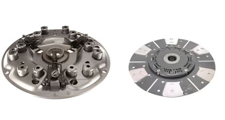 Комплект сцепления для МТЗ: модели 80,82,820,892,920,922,950,1025 (2 поз.), KAWE (6048101) Комплект сцепления для МТЗ: модели 80,82,820,892,920,922,950,1025 (2 поз.), KAWE (6048101)