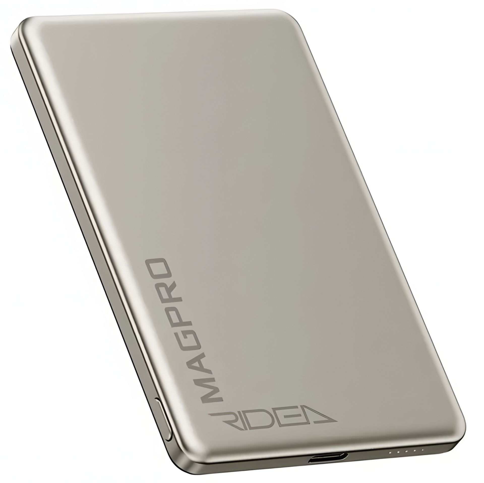 Титан повербанк Ridea RP-M5 MAGPRO QC/PD 20W, QI 15W with Magnetic 5000mAh Титан повербанк Ridea RP-M5 MAGPRO QC/PD 20W, QI 15W with Magnetic 5000mAh