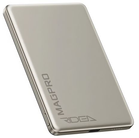 Титан повербанк Ridea RP-M5 MAGPRO QC/PD 20W, QI 15W with Magnetic 5000mAh
