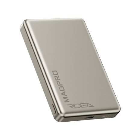 Повербанк Ridea RP-M10 MAGPRO QC/PD 20W, QI 15W with Magnetic 10000mAh Титан