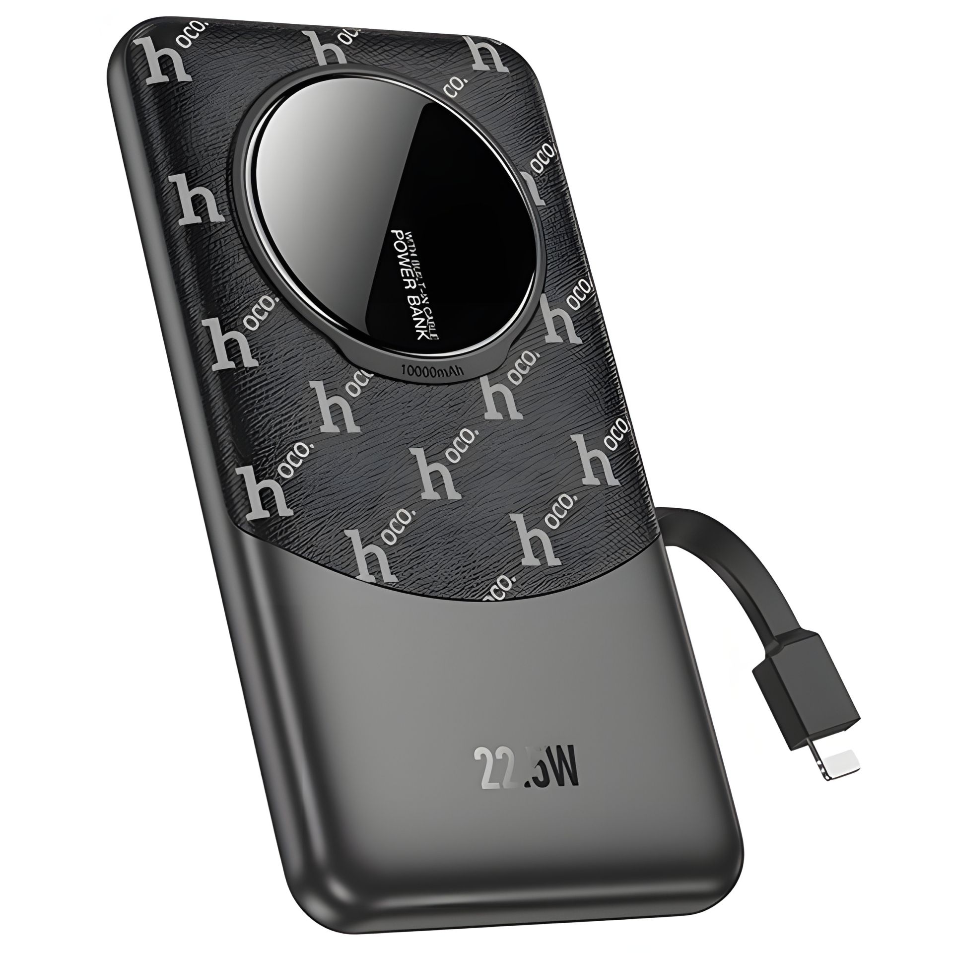 Повербанк Hoco Q29 Nobility 22.5W+PD20W with cable(iP) 10000mAh Чорний Повербанк Hoco Q29 Nobility 22.5W+PD20W with cable(iP) 10000mAh Чорний