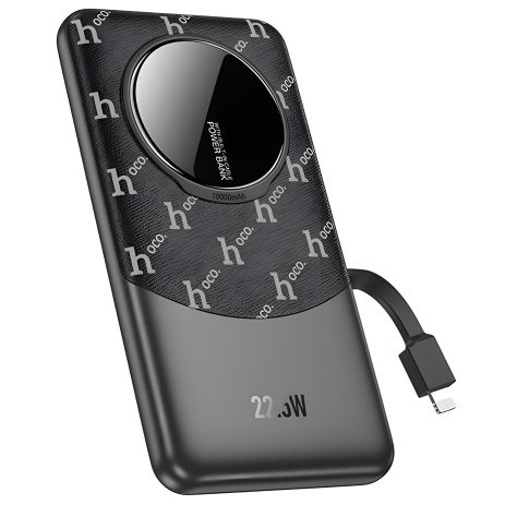 Повербанк Hoco Q29 Nobility 22.5W+PD20W with cable(iP) 10000mAh Черный Повербанк Hoco Q29 Nobility 22.5W+PD20W with cable(iP) 10000mAh Черный