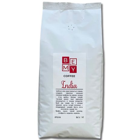 Кофе в зернах BEMY Coffee India | 1кг