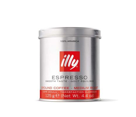 Кофе Илли ILLY normal Classico Espresso молотый ж/б 125 г