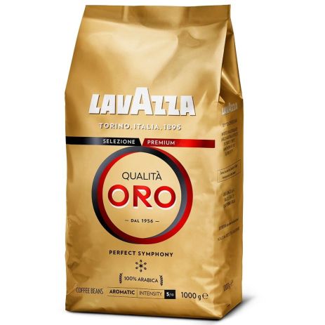 Кофе Лавацца Lavazza Qualita Oro Квалита Оро в зернах 1 кг