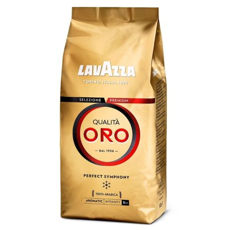 Кофе Лавацца Lavazza Qualita Oro Квалита Оро в зернах 0.5 кг