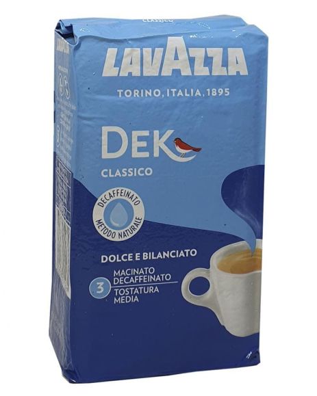 Кава Lavazza Dek Lavazza без кофеїнового землі 250 г