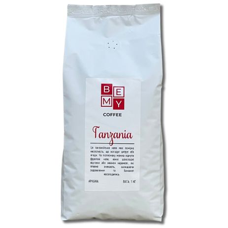 Кофе в зернах BEMY Coffee Tanzania | 1 кг (АРАБІКА)