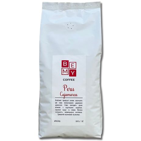 Кофе в зернах BEMY Coffee Peru Cajamarca | 1 кг (АРАБІКА)