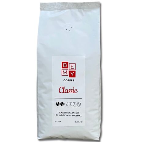 Кофе в зернах BEMY Coffee Classic | 1 кг (АРАБІКА)