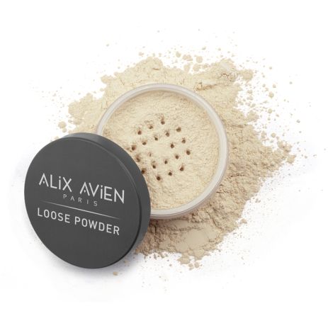 Рассыпчатая пудра ALIX AVIEN, 02 Nude Ivory, 21,5г