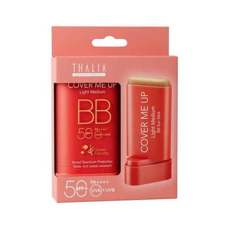 Сонцезахисний крем BB Creamstock Face з SPF 50 Thalia Light Medium, 20 мл