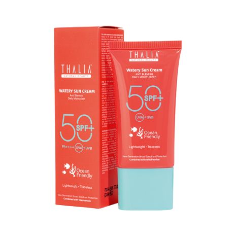 Солнцезащитный гель-крем для лица с SPF 50 THALIA, 50 мл