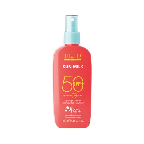 Молочко для загара из SPF 50 Thalia, 150 мл