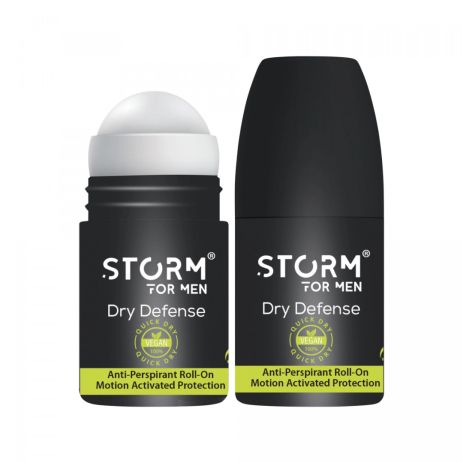 Мужской роликовый дезодорант-антиперспирант STORM Dry Defense, 50 мл