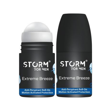 Мужской роликовый дезодорант-антиперспирант STORM Extreme Breeze, 50 мл Мужской роликовый дезодорант-антиперспирант STORM Extreme Breeze, 50 мл