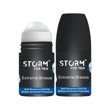 Чоловічий роликовий дезодорант-антиперспірант Storm Extreme Breeze, 50 мл Чоловічий роликовий дезодорант-антиперспірант Storm Extreme Breeze, 50 мл