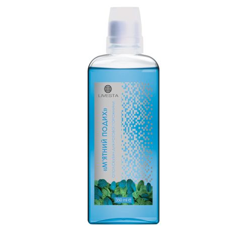 Ополіскувач для порожнини рота Мятний подих Livesta, 350 мл Ополіскувач для порожнини рота Мятний подих Livesta, 350 мл