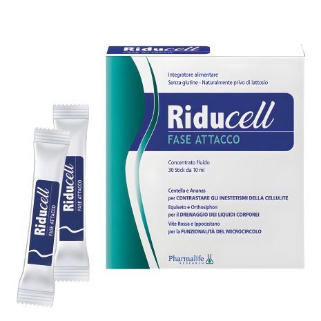 Харчова добавка для покращення мікроциркуляції Riducell Фаза атаки, 30 стіків по 10 мл Харчова добавка для покращення мікроциркуляції Riducell Фаза атаки, 30 стіків по 10 мл