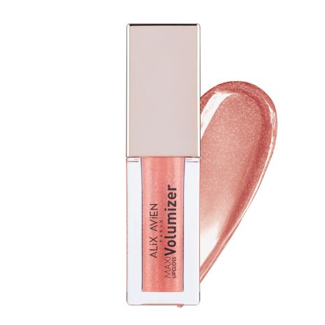 Блиск для губ з ефектом обєму Alix Avien 212 Glazed Peach, 3,5 мл