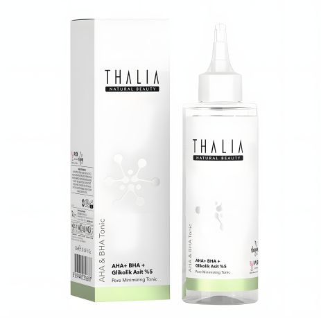 Активный тоник с кислотами для очищения кожи лица THALIA, 200 мл