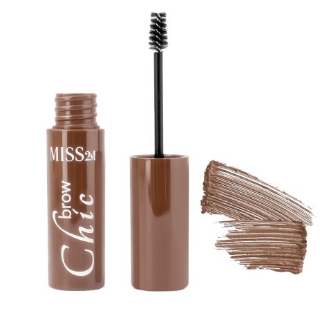 Кремовая тушь для бровей MISS2M 01 Milky Chocolate, 4 мл