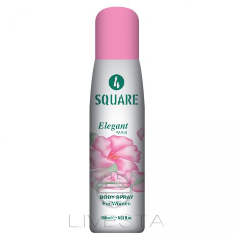 Жіночий дезодорант-спрей 4 SQUARE Elegant, 150 мл