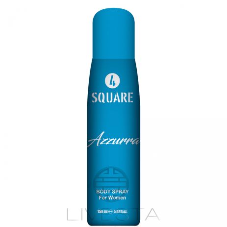 Жіночий дезодорант-спрей 4 SQUAREAzzura, 150 мл